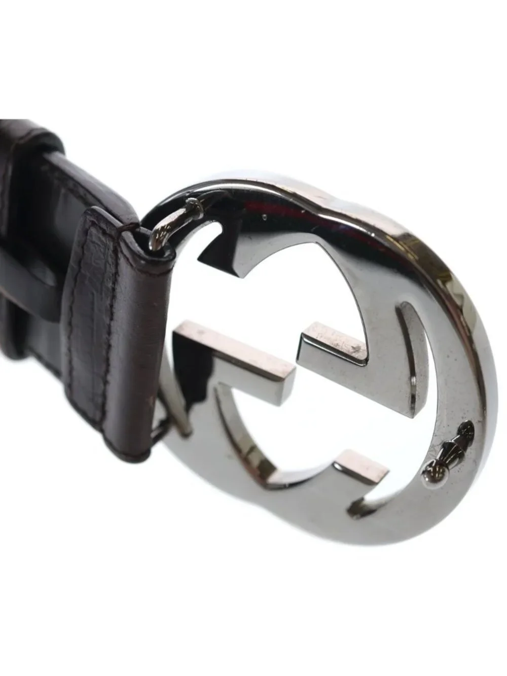 Gucci Interlocking Canvas Cut Replacement Belt